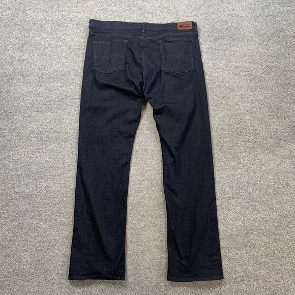 Joseph Abboud Jeans Mens 40 Blue Slim Fit Straight Stretch Cotton Dark Wash - Picture 8 of 11